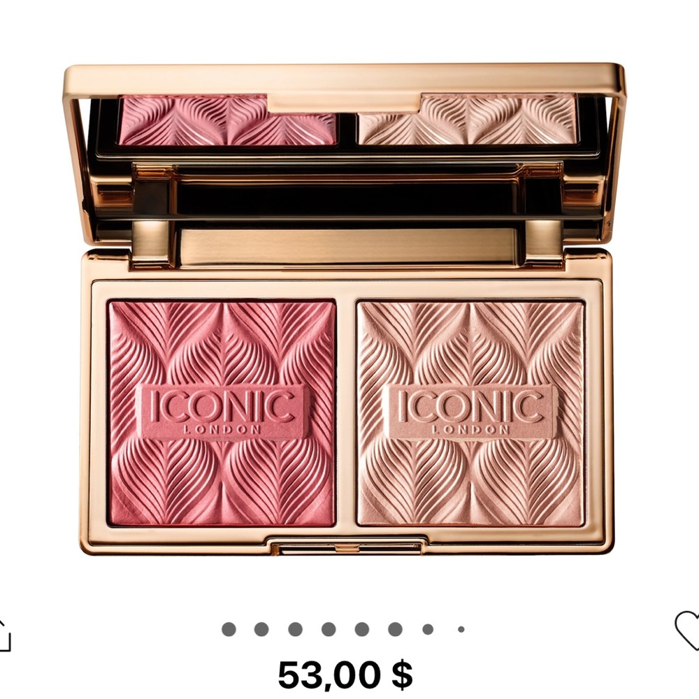 ICONIC London Dual Blush & Highlighter Palette